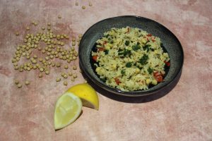 Reis mit Kichererbsen – Revithorizo