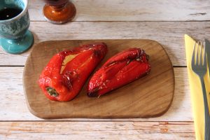 Gefüllte Paprika mit Feta