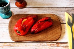 Gefüllte Paprika mit Feta